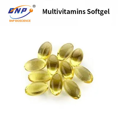การดูแลสุขภาพ Multivitamins Soft Capsules การผลิตอาหารเสริม OEM