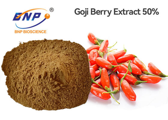 Lycium Berry Wolfberry Extract Powder 80 ตาข่าย 50% Polysaccharide