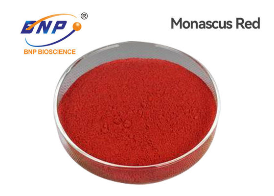 แบคทีเรียอาหารเสริม Nutraceuticals สีผสมอาหาร Monascus Red Powder