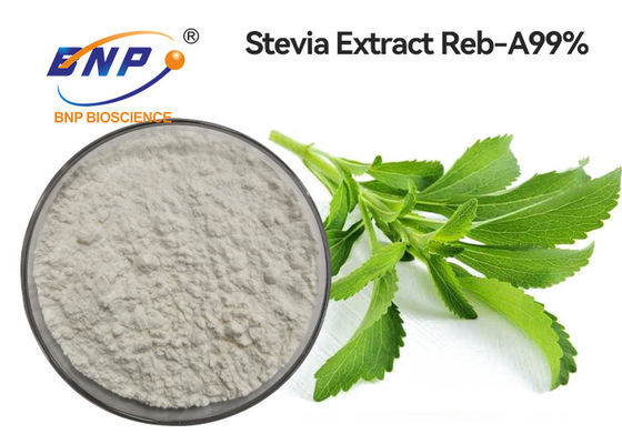 RA 99% HPLC Sweetleaf Organic Stevia Extract แคลอรี่ต่ำ