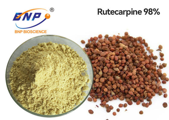 อาหารเสริมจากธรรมชาติ Evodia Rutaecarpa Extract Rutecarpine 98% HPLC Rutaecarpine