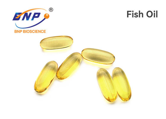 EPA DHA OEM อาหารเสริมโปร่งใส Softgel Omega-3 Fish Oil Soft Gel