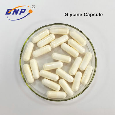 ผลิตภัณฑ์เสริมอาหาร Glycine Capsules 1000mg ผงออฟไวท์
